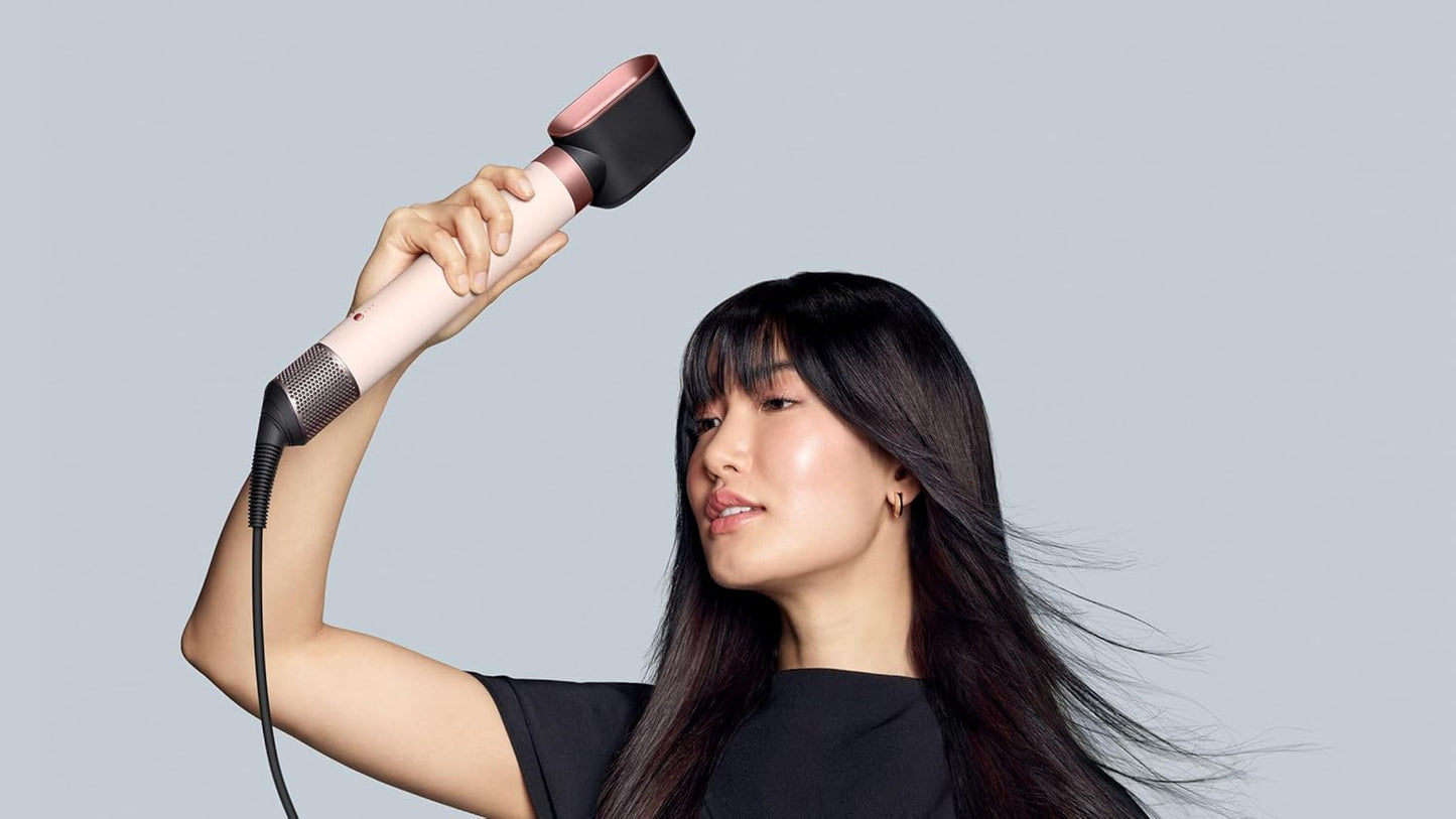 Dyson Airwrap Co-Spirit 2x Multistyler och Hårfön Rak+Vågig (Amber Silk)