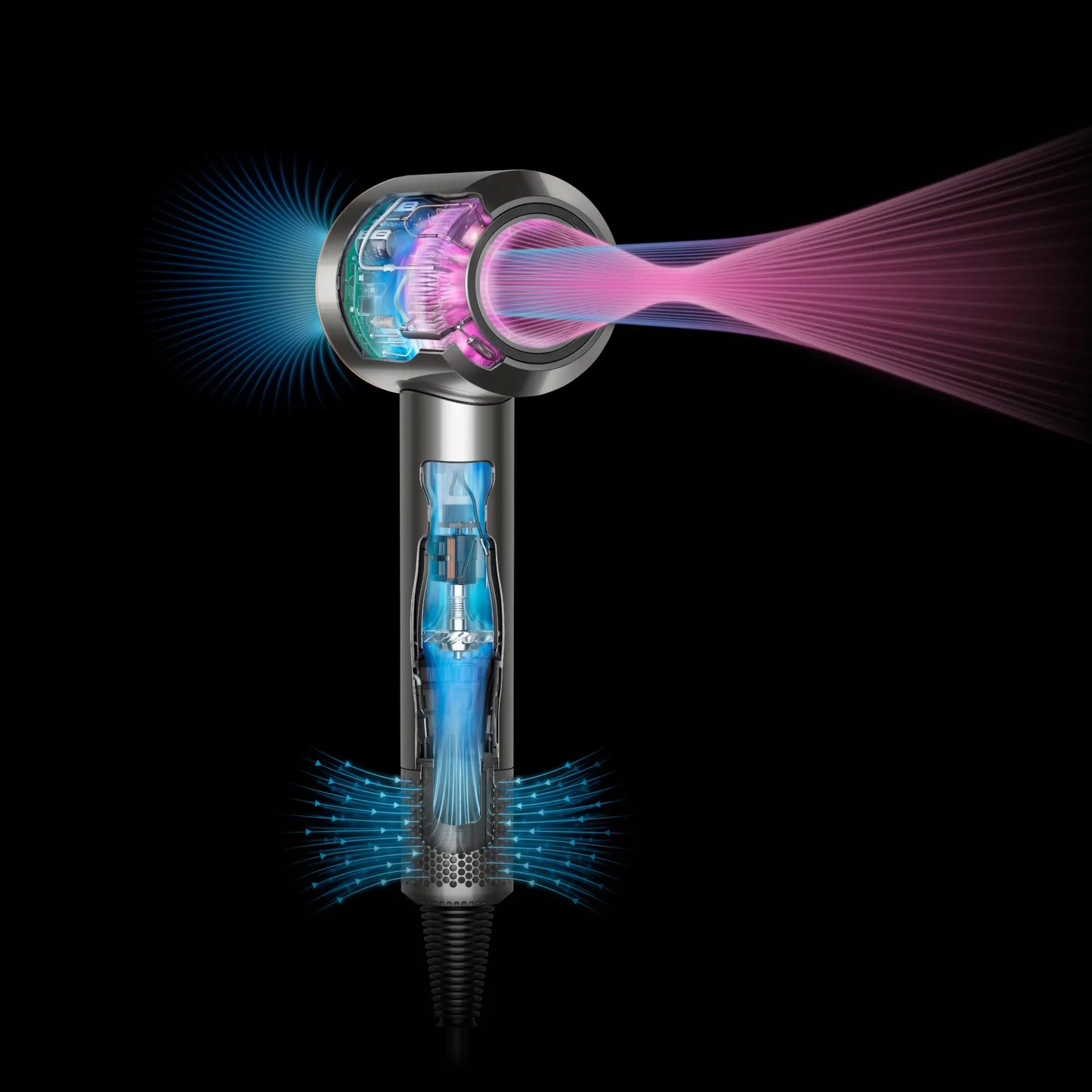 Dyson Supersonic hårtork (Preussisk blå/Rich copper)