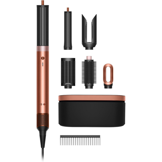 Dyson Airwrap Co-Spirit 2x Multistyler och Hårfön Rak+Vågig (Amber Silk)